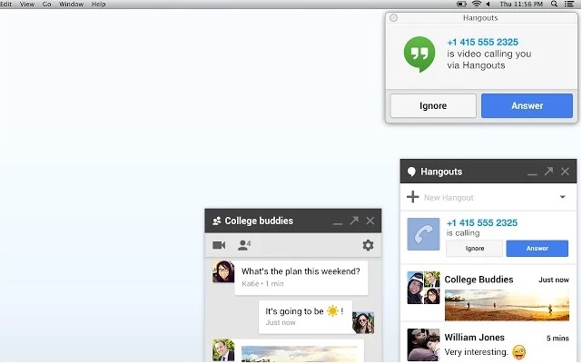 google hangouts desktop app for mac